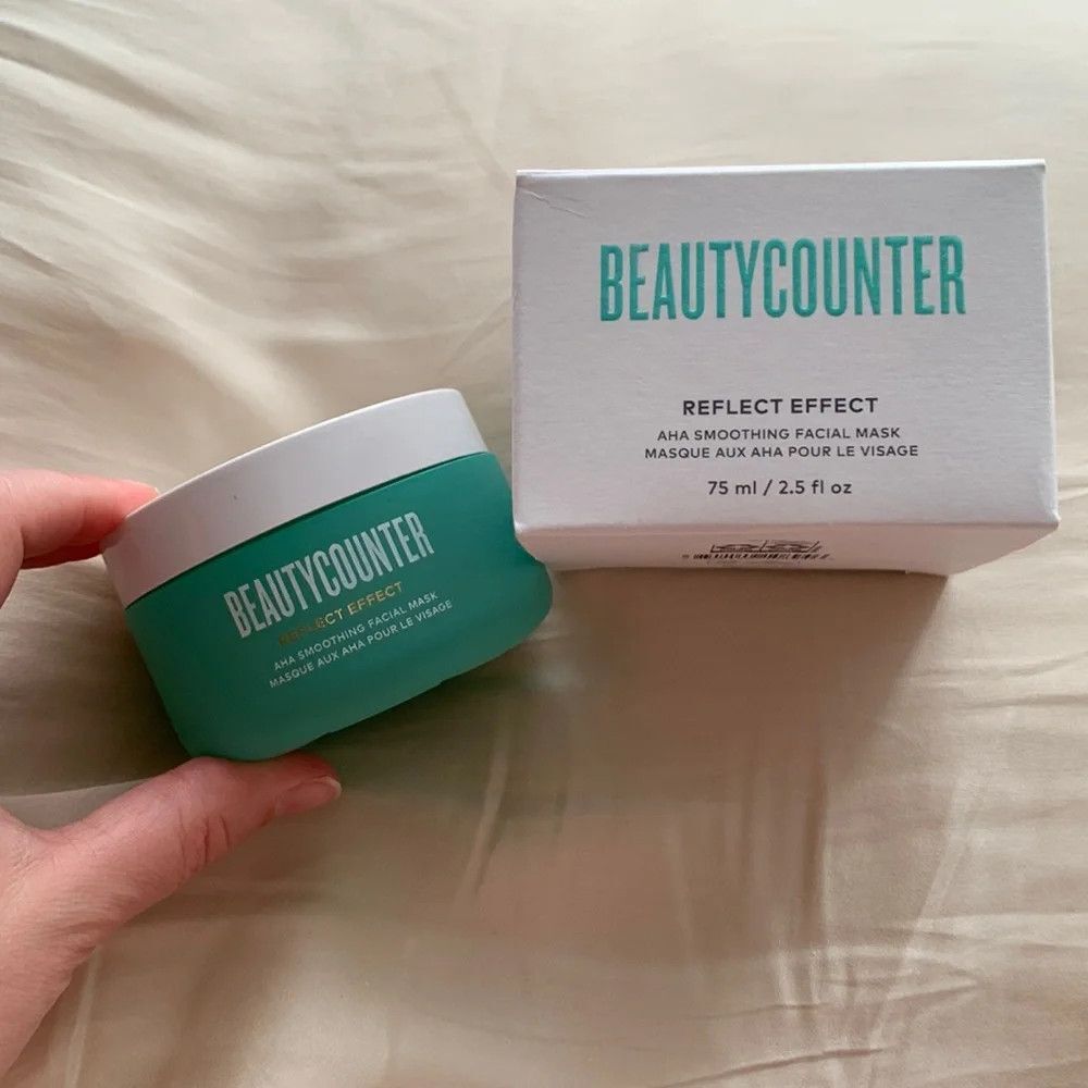Beautycounter Reflect Effect AHA Smoothing Facial Mask 75 ml 2.5 fl oz Full Size